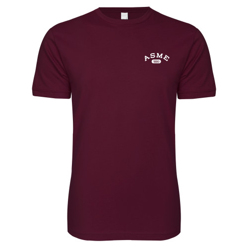 Next Level Maroon SoftStyle T Shirt-Heritage