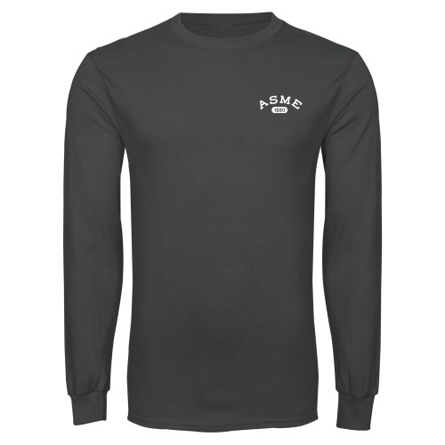 Charcoal Long Sleeve T Shirt-Heritage