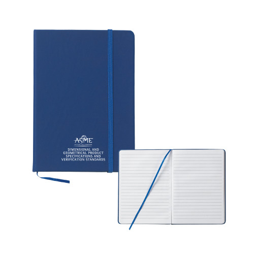 5x7 Blue Hard Cover Journal-DGPSV Full Name