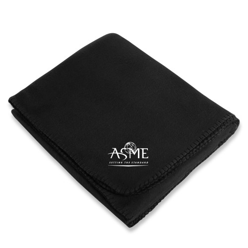 Black Arctic Fleece Blanket-ASME