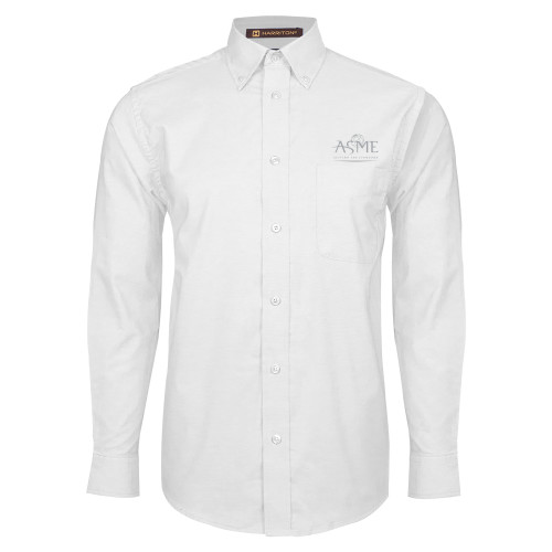 White Oxford Long Sleeve Shirt-ASME