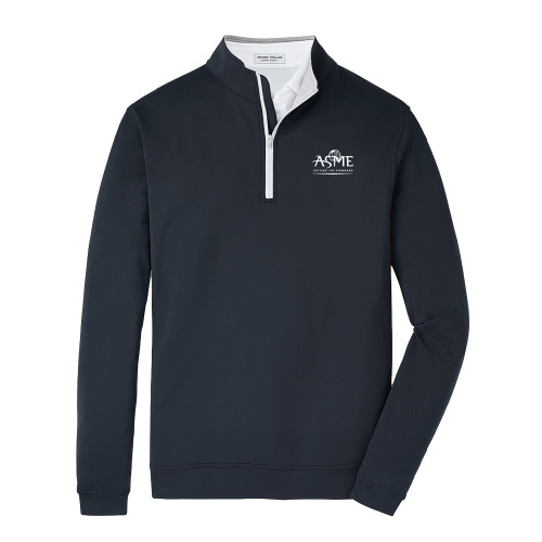  Peter Millar Black Perth Performance 1/4 Zip - ASME