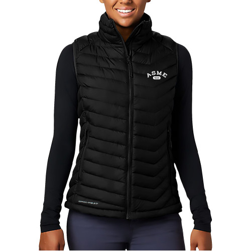 Columbia Womens Black Powder Lite Vest-Heritage