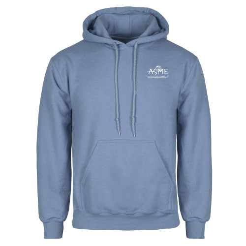 Light Blue Fleece Hoodie-ASME