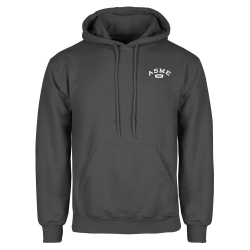 Charcoal Fleece Hoodie-Heritage