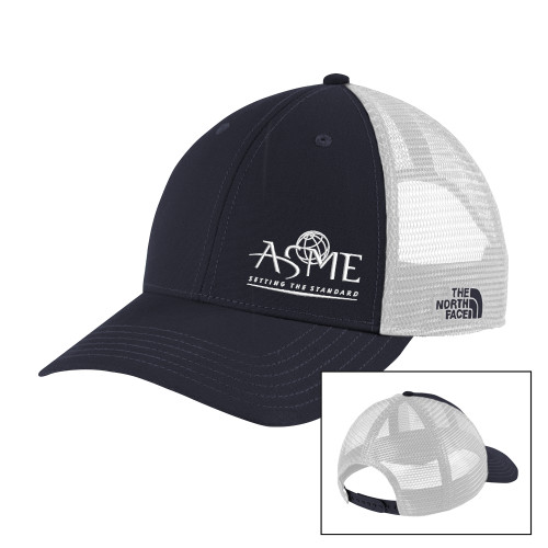 The North Face Navy/White Ultimate Trucker Hat-ASME