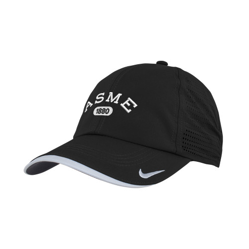 Nike Black Dri Fit Perforated Hat-Heritage