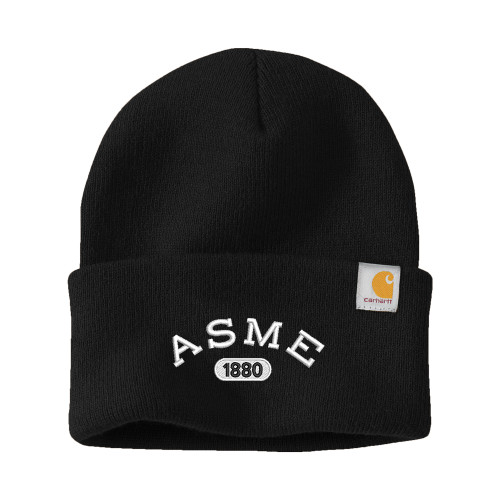 Carhartt Black Knit Beanie w/Cuff-Heritage
