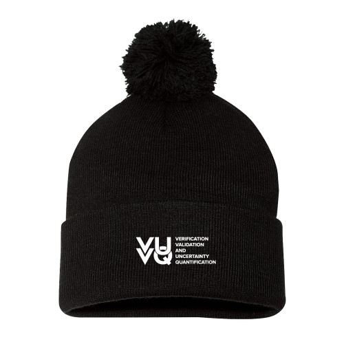 Sportsman Black Pom Pom Cuffed Beanie-Verification Validation and Uncertainty Quantification