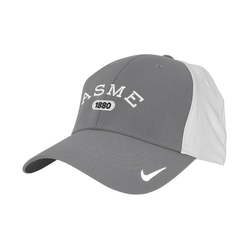 Nike Charcoal/White Swoosh Legacy 91 Hat-Heritage