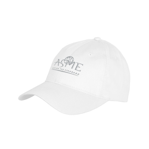 Youth White Pro Style Hat-ASME