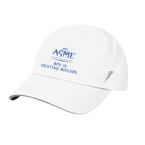 Womens White Performance Cap-BPV IV Heating Boilers