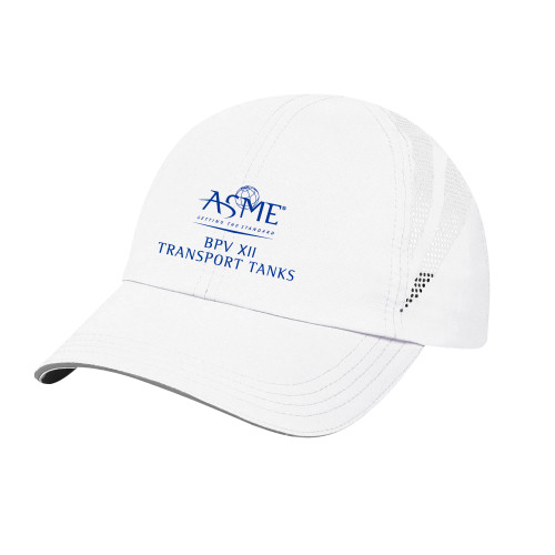 Womens White Performance Cap-BPV XII Transport Tanks