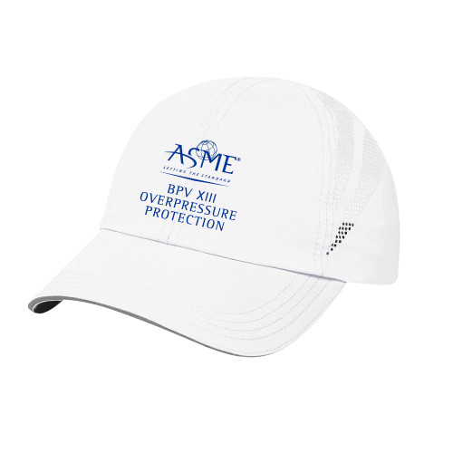 Womens White Performance Cap-BPV XIII Overpressure Protection