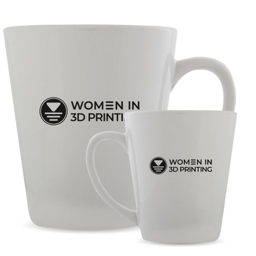 Full Color Latte Mug 12oz-Women in 3D Printing