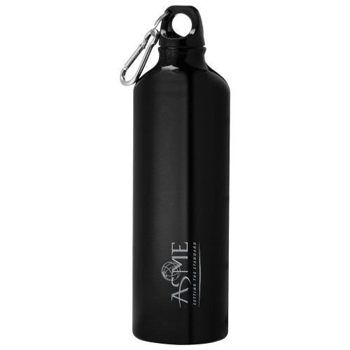 Venture Aluminum Black Bike Bottle 26oz-ASME