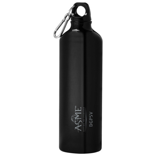 Venture Aluminum Black Bike Bottle 26oz-DGPSV Engraved