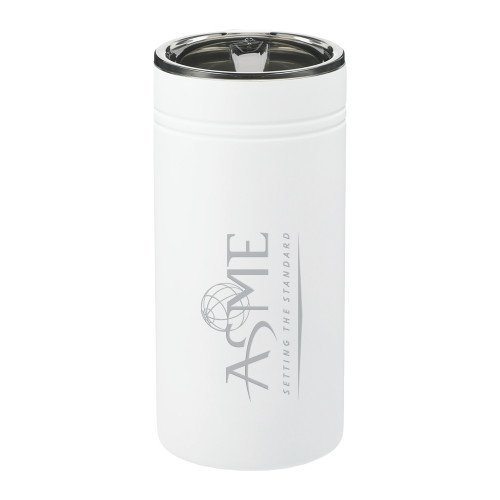 Sherpa Vacuum White Tumbler & Insulator 12oz-ASME