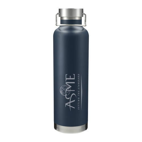  Thor Copper Vacuum Insulated Navy Bottle 32oz - ASME