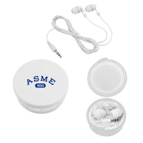 Ear Buds in White Case-Heritage