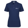 Thumbnail image for  Womens Silk Touch Navy Pique Polo