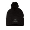 Thumbnail image for  Sportsman Black Pom Pom Cuffed Beanie