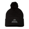 Thumbnail image for  Sportsman Black Pom Pom Cuffed Beanie
