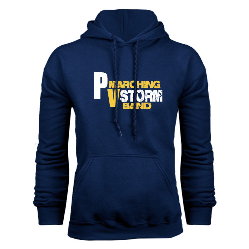 Navy Fleece Hoodie - PV Marching Storm Band