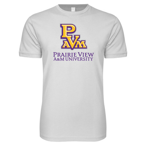  Next Level White SoftStyle T Shirt - PVAM Stacked