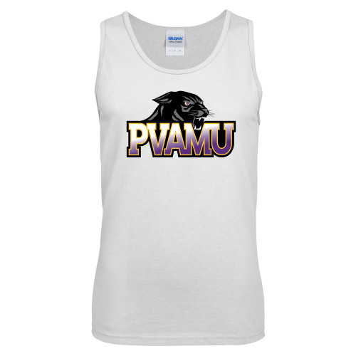  White Tank Top - Official Logo