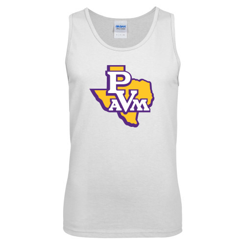  White Tank Top - PVAM Texas