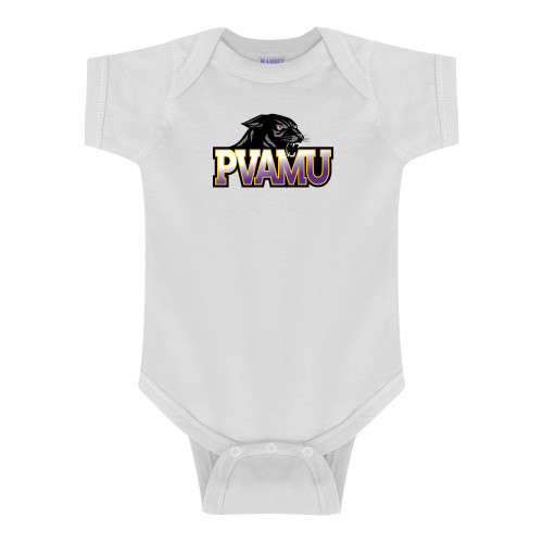  White Infant Onesie - Official Logo