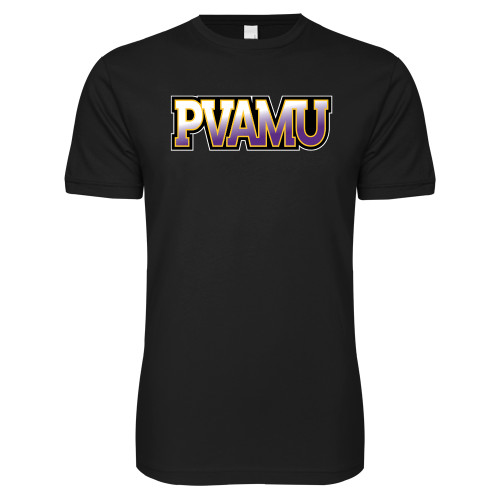  Next Level Black SoftStyle T Shirt - PVAMU