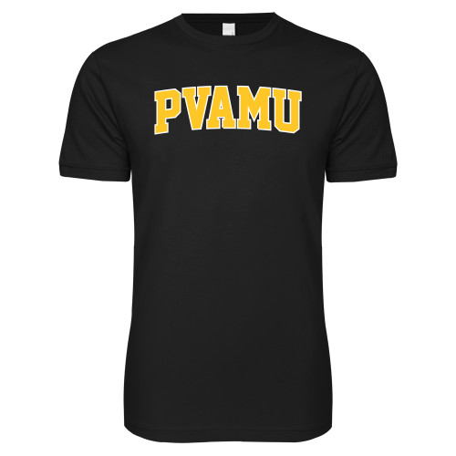  Next Level Black SoftStyle T Shirt - Arched PVAMU