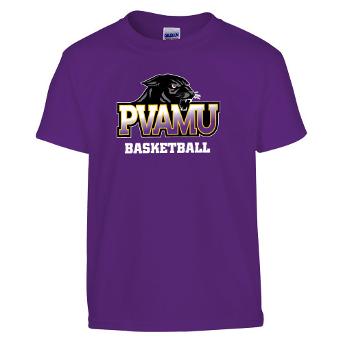  Youth Purple T Shirt - Basketball