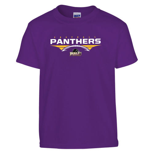  Youth Purple T Shirt - Football Design
