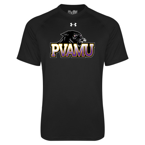  Under Armour Black Tech Tee - Official Logo
