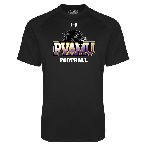  Under Armour Black Tech Tee - Football