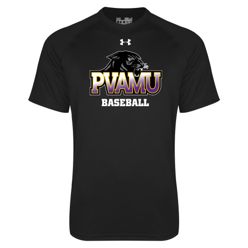  Under Armour Black Tech Tee - Baseball