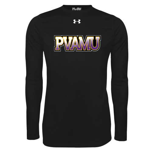  Under Armour Black Long Sleeve Tech Tee - PVAMU
