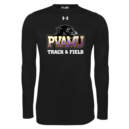  Under Armour Black Long Sleeve Tech Tee - Track & Field