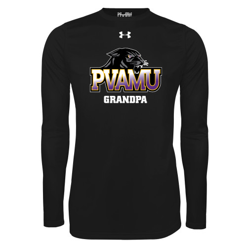  Under Armour Black Long Sleeve Tech Tee - Grandpa