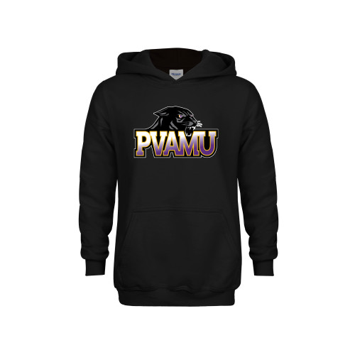  Youth Black Fleece Hoodie - Official Logo