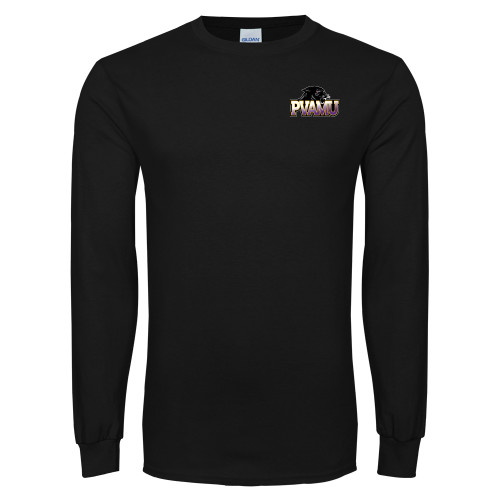  Black Long Sleeve T Shirt - Official Logo