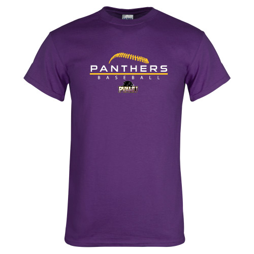  Purple T Shirt - Baseball Design