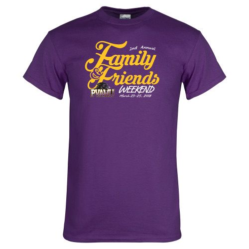  Purple T Shirt - 2018 Family Weekend