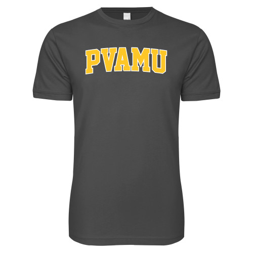  Next Level Charcoal SoftStyle T Shirt - Arched PVAMU
