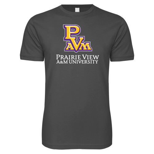  Next Level Charcoal SoftStyle T Shirt - PVAM Stacked