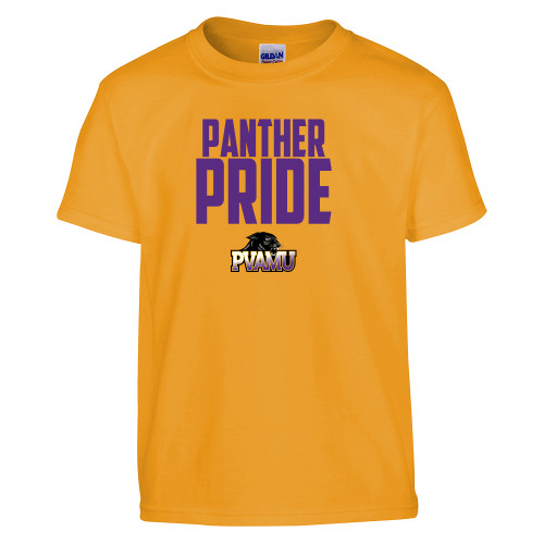  Youth Gold T-Shirt - Panther Pride