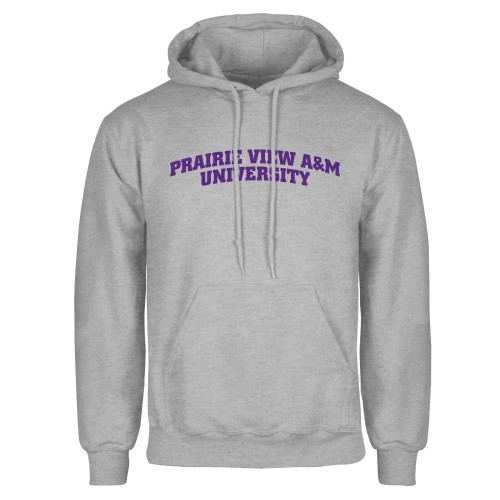  Grey Fleece Hoodie - Arched Prairie View A&M